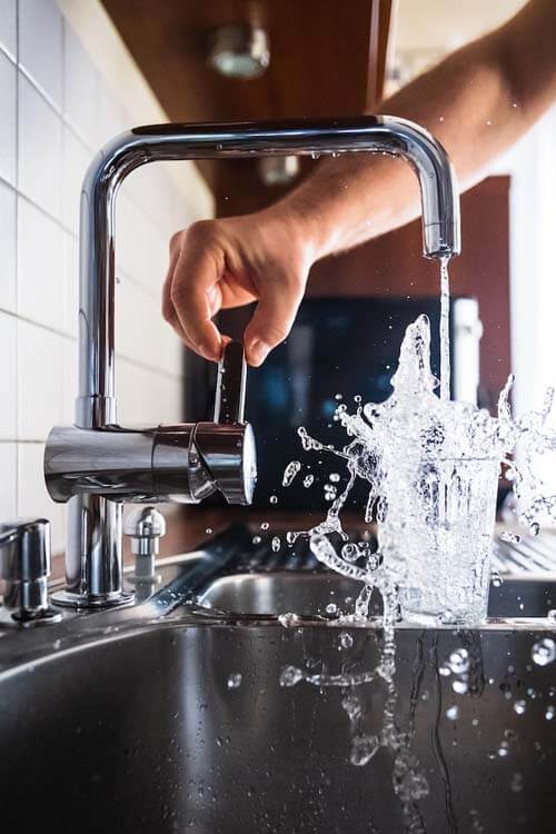 Islington specialist builders installing plumbing and heating.